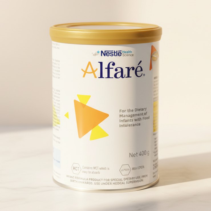 雀巢 Alfaré 藹兒舒 低敏配方嬰兒奶粉 400克x6罐 | 深度水解奶粉