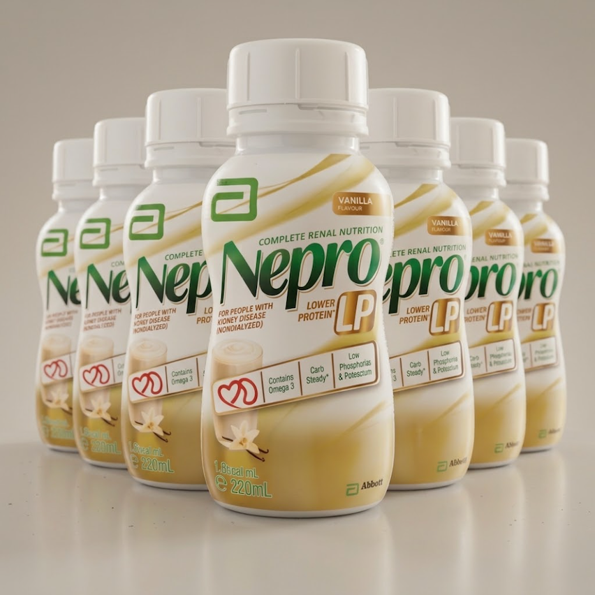 Nepro® LP 怡腎康 較低蛋白配方 腎病人士營養品 雲呢拿味 (220毫升)