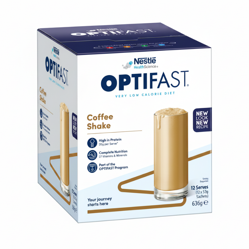 雀巢 OPTIFAST 瘦身奶昔代餐 53克x12包 | Nestle Meal Replacement Shake
