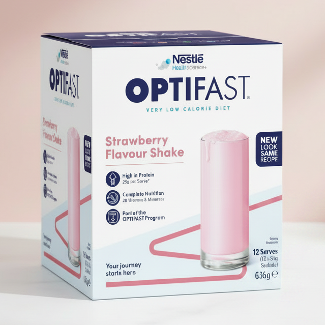 Nestlé OPTIFAST VLCD Shake 53g x 12 sachets | Nestle Meal Replacement Shake - Hong Kong Price Comparison