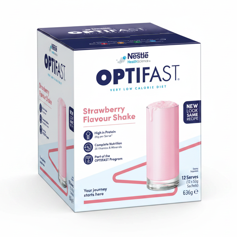 雀巢 OPTIFAST 瘦身奶昔代餐 53克x12包 | Nestle Meal Replacement Shake