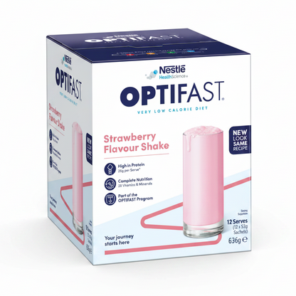 雀巢 OPTIFAST 瘦身奶昔代餐 53克x12包 | Nestle Meal Replacement Shake