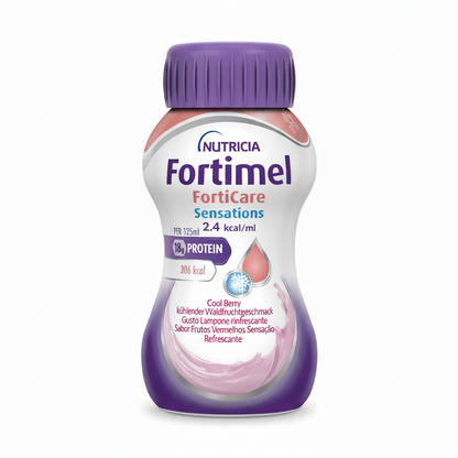 Fortimel® FortiCare® Sensations 能全素奧米加3 癌症專用營養品 (冰涼莓味) (125毫升 x 24支) - 全港格價