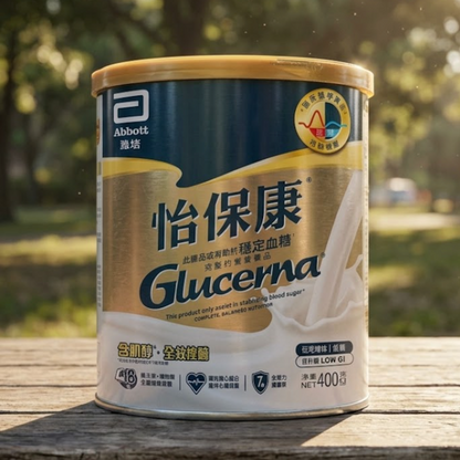 Glucerna® 怡保康 關注血糖營養配方 雲呢拿味 (400克)