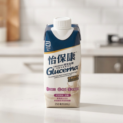 Glucerna® 怡保康 管飼配方 關注血糖營養配方 雲呢拿味 (250毫升)