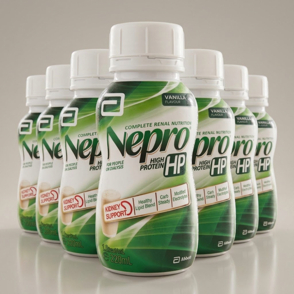 Nepro® HP High-Protein Nutrition for People on Dialysis, Vanilla (220ml)