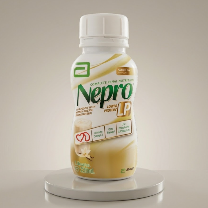 Nepro® LP 怡腎康 較低蛋白配方 腎病人士營養品 雲呢拿味 (220毫升)