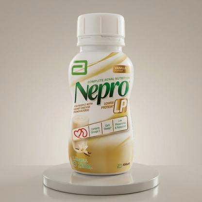 Nepro® LP 怡腎康 較低蛋白配方 腎病人士營養品 雲呢拿味 (220毫升)