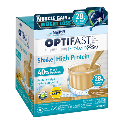 雀巢 OPTIFAST Protein Plus 高蛋白瘦身代餐 63克x10包 | Nestle