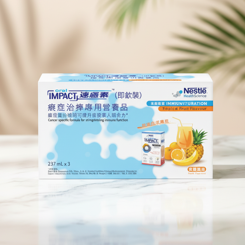 Oral Impact® 速癒素™ (即飲裝)癌症治療專用營養品 (237毫升 x3) 12盒 - 全港格價