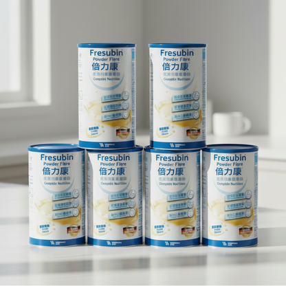 【優惠套裝】倍力康™全效均衡營養粉 Fresubin®Powder Fibre 6罐(500克) - 全港格價