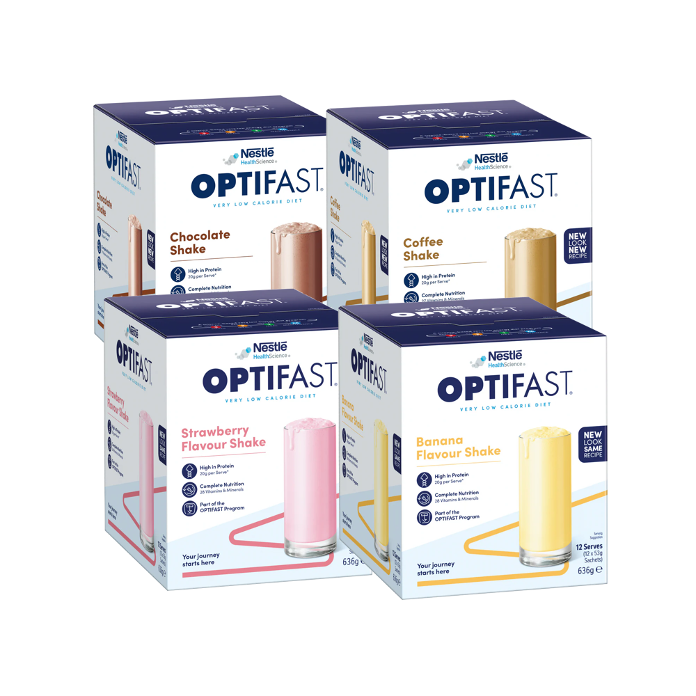 雀巢 OPTIFAST 瘦身奶昔代餐 53克x12包 | Nestle Meal Replacement Shake