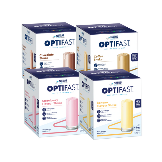 雀巢 OPTIFAST 瘦身奶昔代餐 53克x12包 | Nestle Meal Replacement Shake