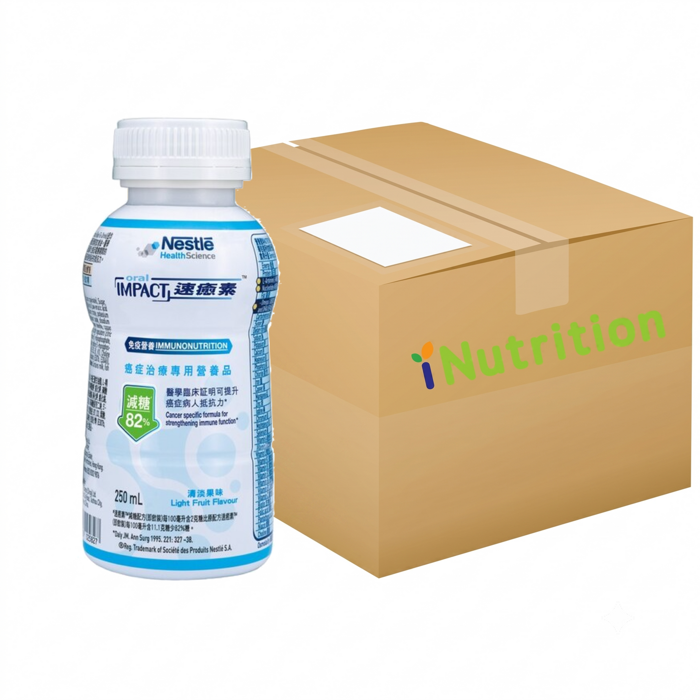 Oral Impact® 速癒素™ 減糖即飲裝 癌症治療專用營養品 (250毫升) - 全港格價
