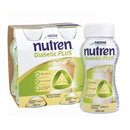 雀巢 Nutren Diabetic Plus 佳膳適糖 200毫升x24支 | 糖尿病營養品