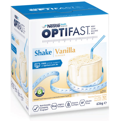 雀巢 OPTIFAST 瘦身奶昔代餐 53克x12包 | Nestle Meal Replacement Shake
