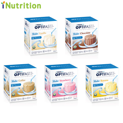 雀巢 OPTIFAST 瘦身奶昔代餐 53克x12包 | Nestle Meal Replacement Shake